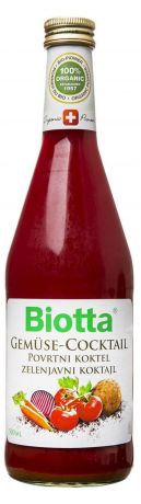 Сок Biotta BIO Мультиовощной с пряными травами, 500 мл