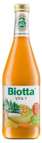 Сок Biotta BIO Vita 7 из фруктов и овощей прямого отжима, 500 мл