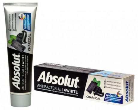 Зубная паста Absolut Antibac 4White отбеливающая, 110 гр