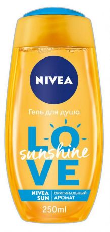 Гель для душа Nivea Love Sunshine с алоэ вера, 250 мл