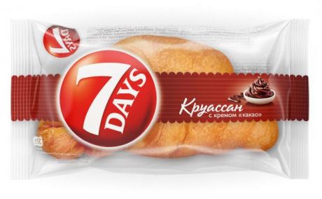 Круассан 7Days с кремом какао, 80 г