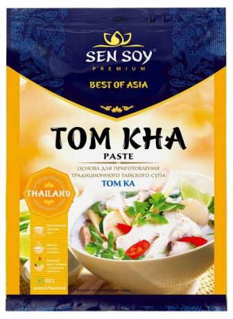 Основа для супа Sen Soy Premium Tom kha, 80 г