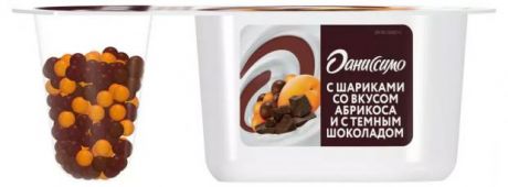 Йогурт Даниссимо Фантазия с хрустящими шариками и абрикосом 6,9%, 105 г