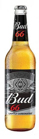 Пиво Bud 66 светлое фильтрованное 4,3%, 440 мл