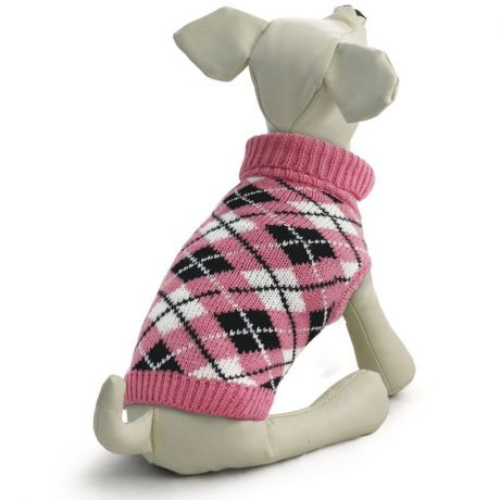 Свитер для собак TRIOL Классика L, розовый, размер 35см