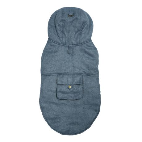 Куртка-жилет для собак Не Один Дома Холод, синяя, XL, длина спинки 45см