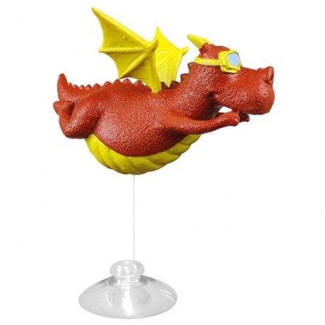 Декор для аквариумов PRIME Динозаврик (игрушка-поплавок) 12х10х7,5см
