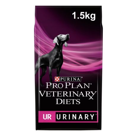 Корм для собак Pro Plan Veterinary Diets UR при болезнях мочевыводящих путей сух. 1,5кг