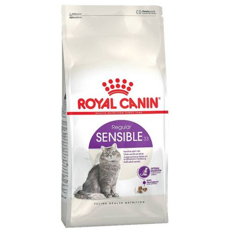 Корм для кошек ROYAL CANIN Sensible 33 с чувствительной пищеварительной системой сух. 400г
