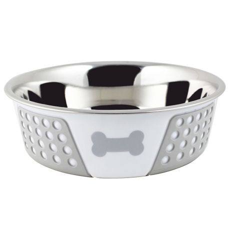 Миска для животных Foxie Hermosa Bowl металлическая 400мл