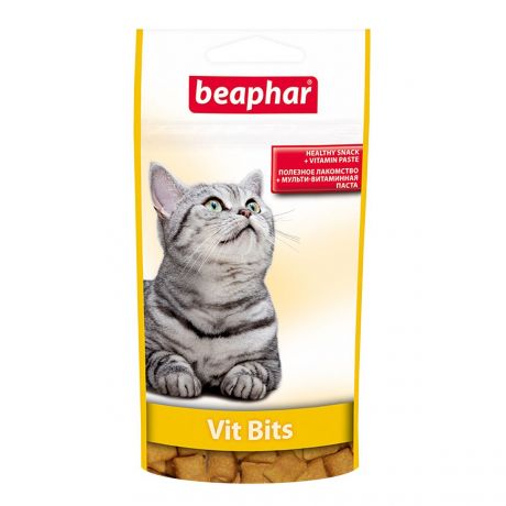 Лакомство для кошек Beaphar Подушечки "Vit Bits" 35г