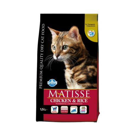 Корм для кошек Farmina Matisse курица с рисом сух. 1,5кг