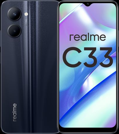 Смартфон Realme C33 4/128GB Black