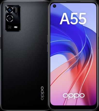 Смартфон OPPO A55 128GB Black