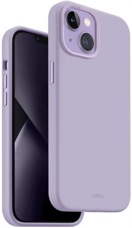 Чехол Uniq Lino для Apple iPhone 14 Plus Purple