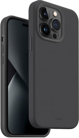 Чехол Uniq Lino MagSafe для Apple iPhone 14 Pro Max Gray