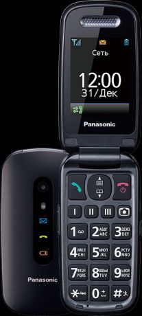 Кнопочный телефон Panasonic KX-TU456 Black
