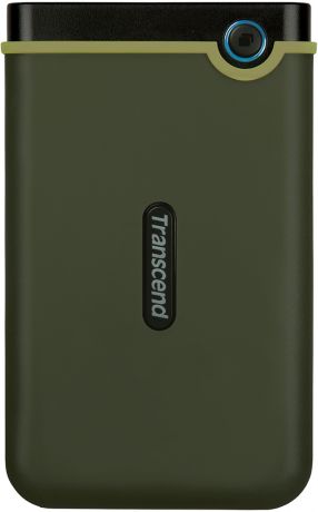 Внешний жёсткий диск Transcend StoreJet 25M3S USB 3.1 2TB Green