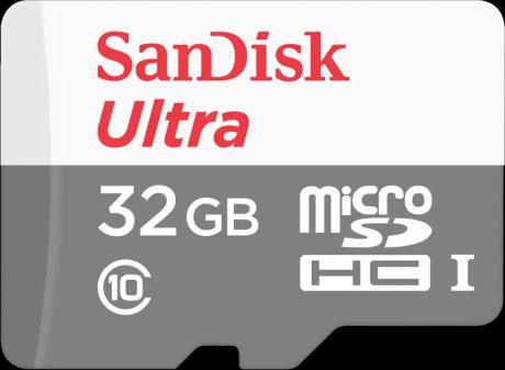 Карта памяти sandisk ultra 32 гб sdsqunr 032g gn3mn