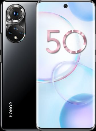 Смартфон Honor 50 8/256GB Полночный чёрный