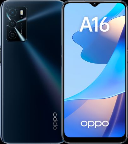 Смартфон OPPO A16 32GB Black