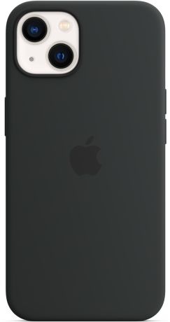 Чехол Apple Silicone Case with MagSafe для iPhone 13 «Тёмная ночь»