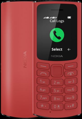 Кнопочный телефон Nokia 105 4G TA-1378 Red