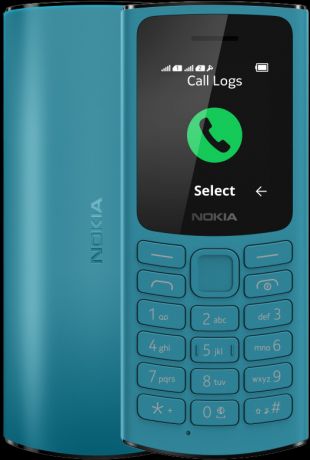 Кнопочный телефон Nokia 105 4G TA-1378 Blue