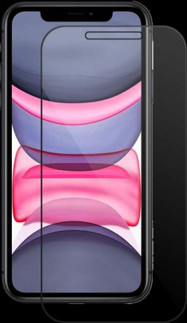 Защитное стекло и плёнка MediaGadget для Apple iPhone 11 Black