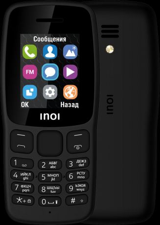 Кнопочный телефон INOI 100 Black