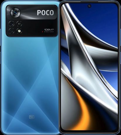 Смартфон POCO X4 Pro 5G 128GB Laser Blue