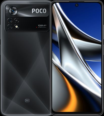 Смартфон POCO X4 Pro 5G 128GB Laser Black