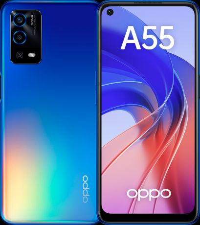 Смартфон OPPO A55 64GB Blue