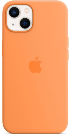 Чехол Apple Silicone Case with MagSafe для iPhone 13 «Весенняя мимоза»