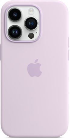 Чехол Apple Silicone Case with MagSafe для iPhone 14 Pro Lilac