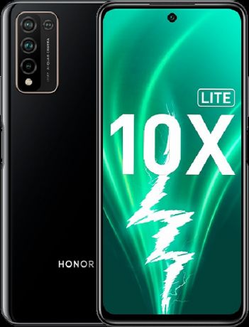 Смартфон Honor 10X Lite 128GB Midnight Black