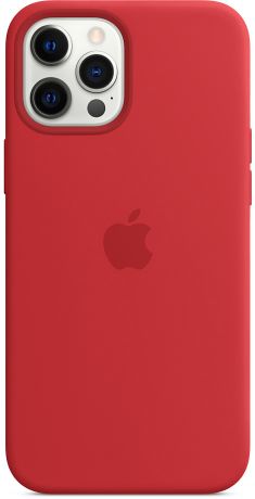 Чехол Apple Silicone Case with MagSafe для iPhone 12 Pro Max (PRODUCT)RED