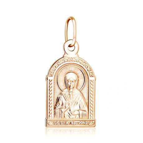 Иконка Святая Матрона из золота