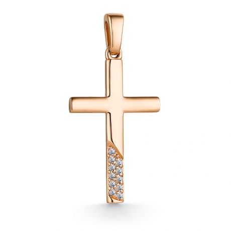 Крест декоративный из золота