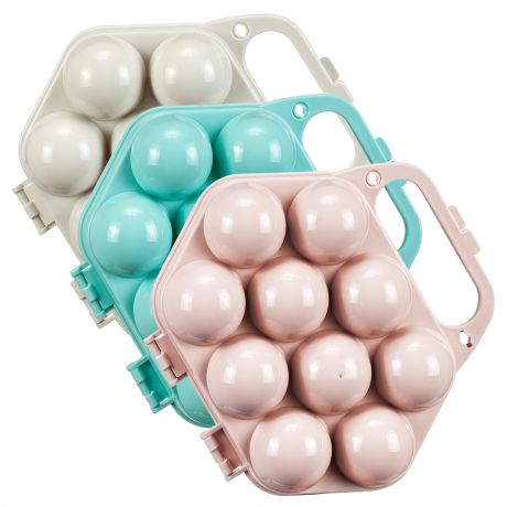 Контейнер для яиц Idea на 10 шт, пластик, в ассортименте