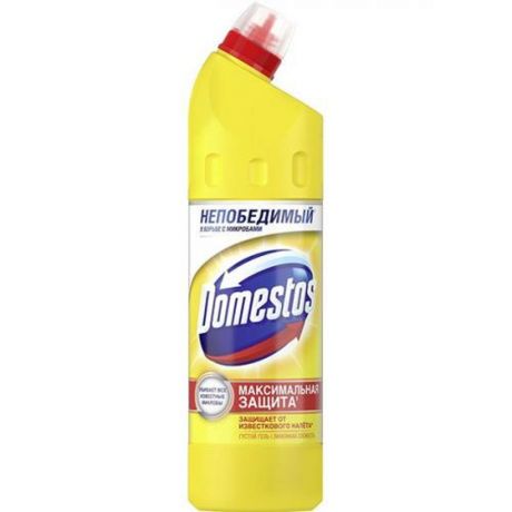 Средство чистящее Domestos для туалета, лимонная свежесть, 1 л