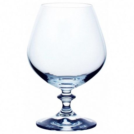 Набор бокалов для бренди Анжела, 6 шт, 400 мл, гладкое бесцветное стекло