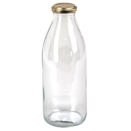 Бутылка для молока, 0.75 л, стекло