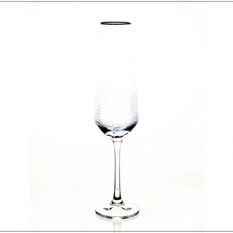 Набор бокалов для шампанского Сандра, 6 шт, 200 мл, стекло