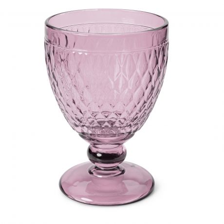 Набор бокалов для вина Apollo Veneto, 3 шт, 350 мл, розовый, стекло