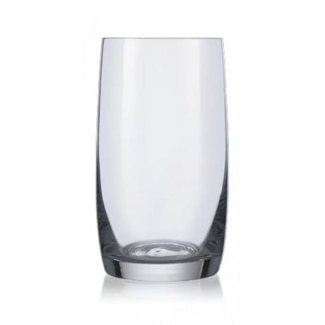 Набор стаканов для воды Crystalex Идеал, 6 шт, 380 мл, гладкое бесцветное стекло