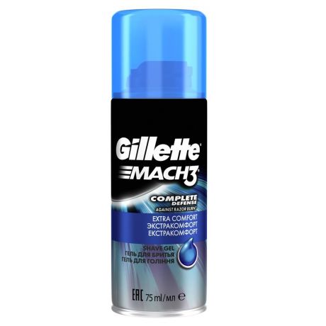 Гель для бритья GILLETTE Mach3 Успокаивающий кожу