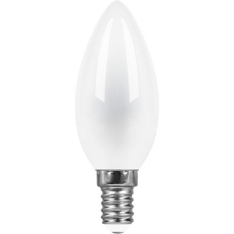 Лампа светодиодная FERON филамент, 11Вт, E14, свеча, 2700K
