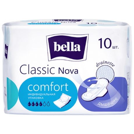 Прокладки гигиенические BELLA Nova comfort 10шт