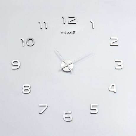Часы-наклейка Акстелл, 70х70 см, плавный ход